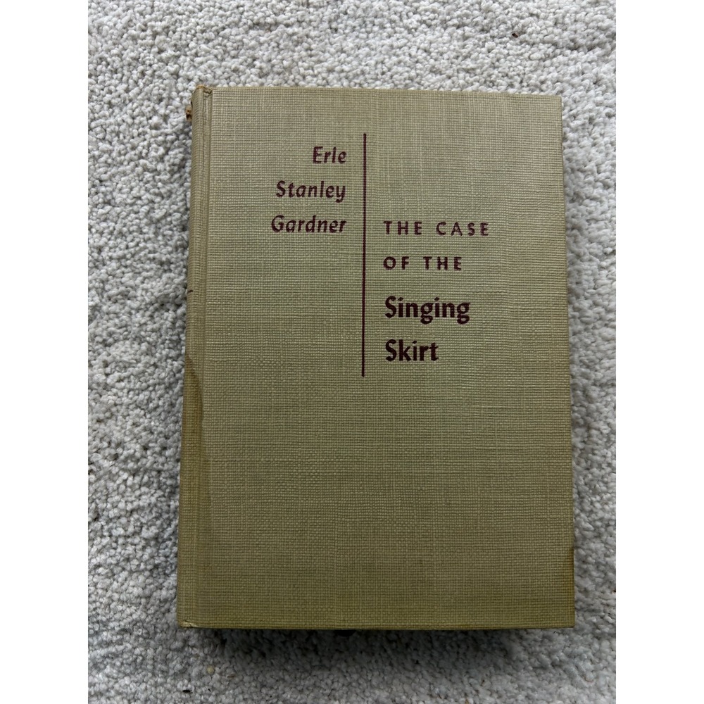 Case of the Singing Skirt Erle Stanley Gardner 1959 Walter J. Black Mystery